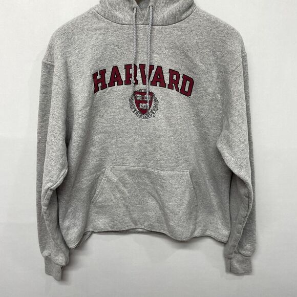 Champion Harvard University Pullover Hoodie Sweatshirt Size Medium B355 -7 - Picture 12 of 16
